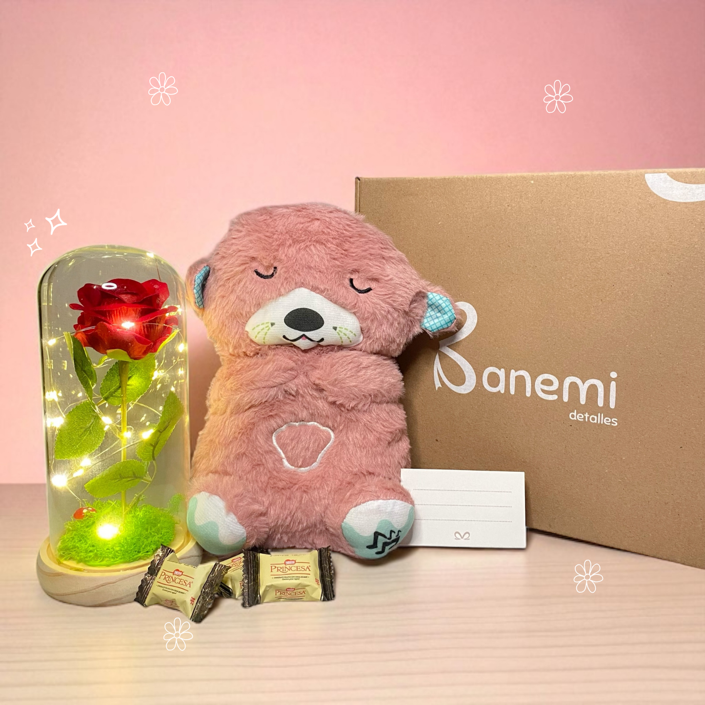 🦦💤 Nutria Serena: Cúpula iluminada + peluche que respira y calma