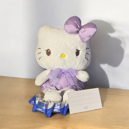 💜 Peluche Hello Kitty Morado