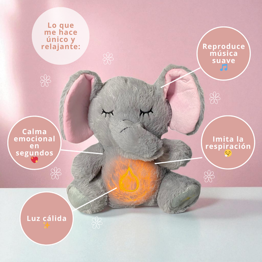 🐘✨ Elefante Sereno: Cúpula Encantada + compañía que abraza y calma